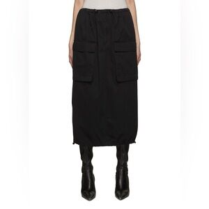 MM6 Maison Margiela Cotton Cargo Midi Skirt